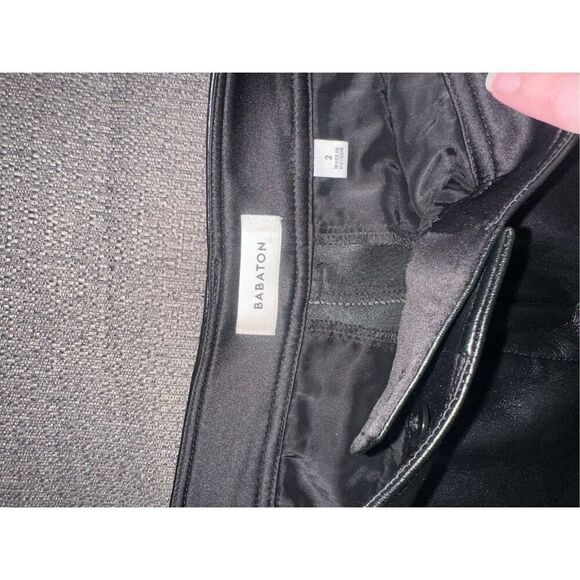 Babaton Aritzia Division Pants Faux Leather 2 - Picture 4 of 4